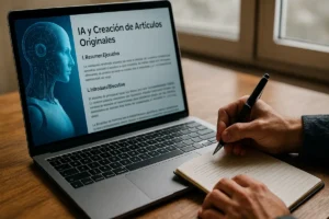 IA y Artículos Originales: Cómo Crear Contenido Ético y Libre de Plagio en la Era Digital