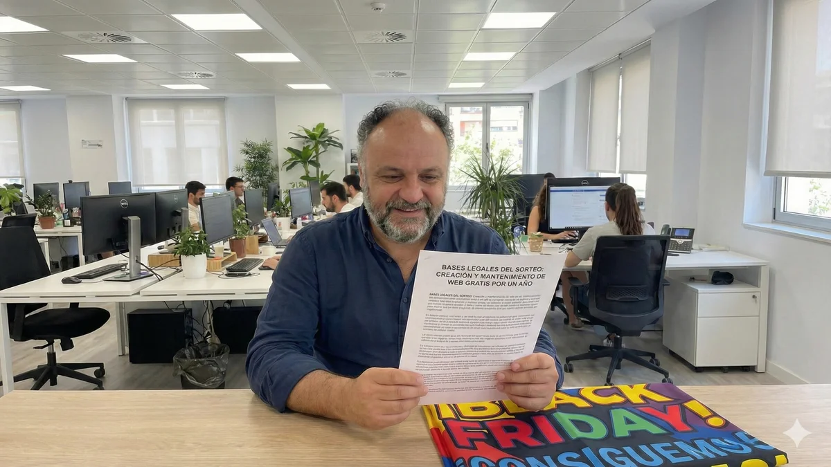BASES LEGALES DEL SORTEO «CREACIÓN Y MANTENIMIENTO DE WEB GRATIS POR UN AÑO»